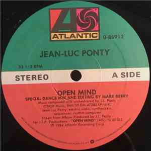 Jean-Luc Ponty - Open Mind mp3 album
