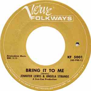 Jennifer Lewis  & Angela Strange - Bring It To Me mp3 album