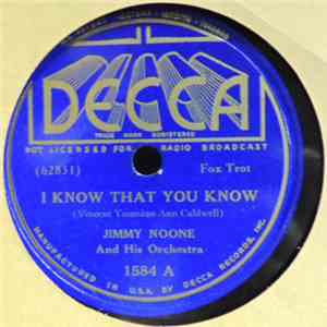 Jimmy Noone And His Orchestra - I Know That You Know / Bump It (The Bumps) mp3 album