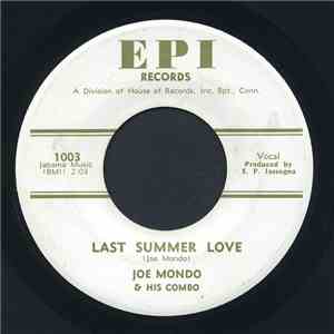Joe Mondo & His Combo - Last summer love mp3 album