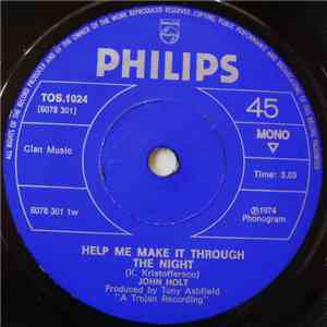 John Holt - Help Me Make It Through The Night mp3 album