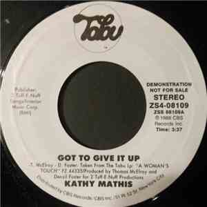 Kathy Mathis - Got To Give It Up mp3 album