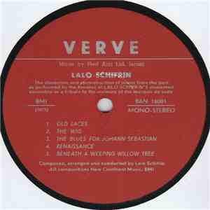 Lalo Schifrin - The Dissection And Reconstruction Of Music From The Past As Performed By The Inmates Of Lalo Schifrin's Demented Ensemble As A Tribute To The Memory Of The Marquis De Sade mp3 album