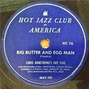 Louis Armstrong's Hot Five - Big Butter And Egg Man / Sunset Cafe Stomp mp3 album