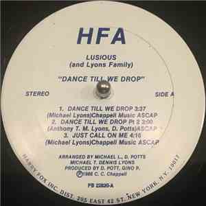 Lusious (And Lyons Family) - Dance Till We Drop mp3 album