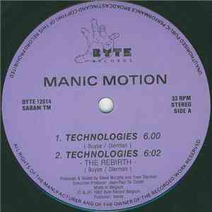 Manic Motion - Technologies / Sidelines mp3 album