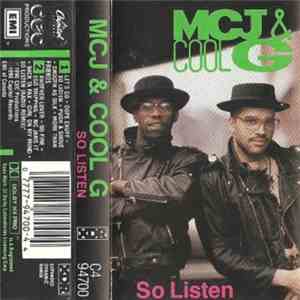 MCJ & Cool G - So Listen mp3 album