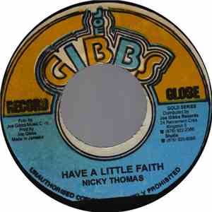 Nicky Thomas - Have A Little Faith mp3 album