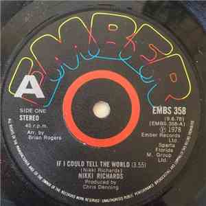 Nikki Richards - If I Could Tell The World mp3 album