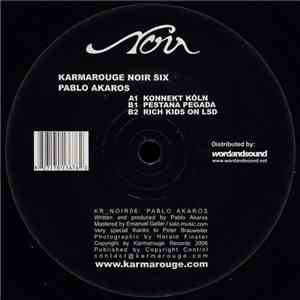 Pablo Akaros - Karmarouge Noir Six mp3 album