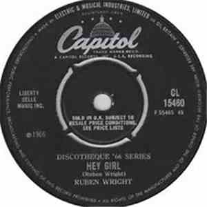 Ruben Wright - Hey Girl / I'm Walking Out On You mp3 album