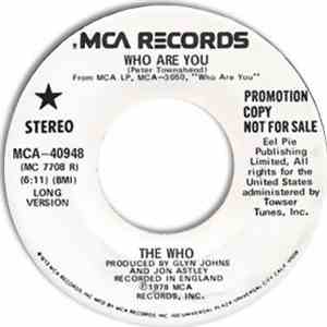 The Who - Who Are You mp3 album