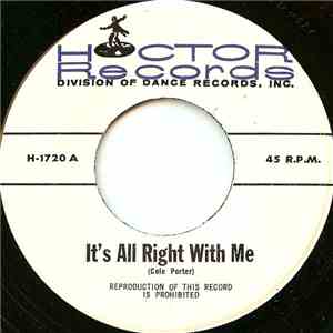 Unknown Artist - It's All Right With Me mp3 album