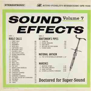 Unknown Artist - Sound Effects, Volume 7 mp3 album