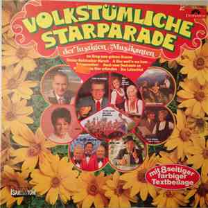 Various - Volkstümliche Starparade Der Lustigen Musikanten mp3 album