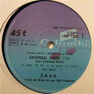 Zaak - Universal Dance mp3 album