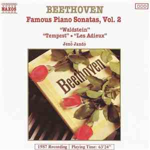 Beethoven, Jenö Jandó - Famous Piano Sonatas, Vol. 2 "Waldstein" • "Tempest" • "Les Adieux" mp3 album