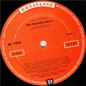 Carl Millöcker - Der Bettelstudent (Operettenquerschnitt) mp3 album