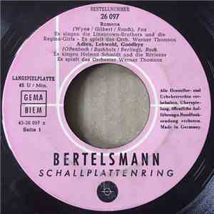 Die Linentown-Brothers Und Die Regina-Girls / Helmut Schmidt  Und Die Rivieras / Andreas Werner  Und Die Amigos, Die Linentown-Brothers - Ramona / Adieu, Lebwohl, Goodbye / Café Oriental / Vaya Con Dios mp3 album