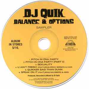 DJ Quik - Balance & Options (Sampler) mp3 album