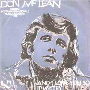 Don McLean - And I Love You So / If We Try mp3 album