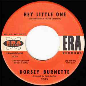 Dorsey Burnette - Hey Little One / The Ghost of Billy Malloo mp3 album