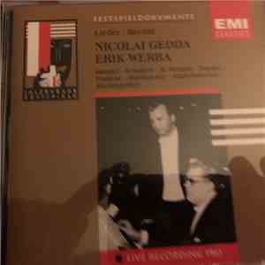 Gedda, Werba, Händel, Schubert, R. Strauss, Duparc, Poulenc, Myaskovsky, Khatchaturian, Rachmaninoff - Lieder - Recital mp3 album