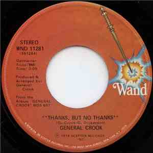 General Crook - Thanks, But No Thanks mp3 album