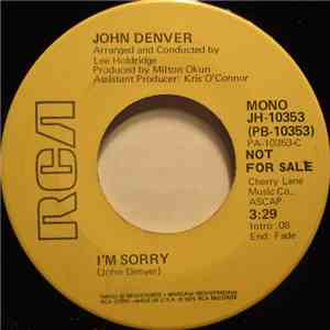 John Denver - I'm Sorry mp3 album