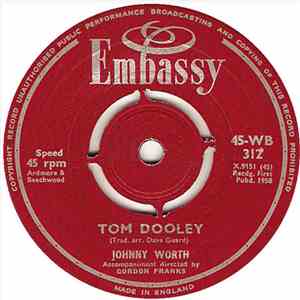 Johnny Worth / Gordon Franks And His Orchestra - Tom Dooley / Hoots Mon mp3 album
