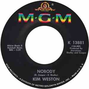 Kim Weston - Nobody mp3 album
