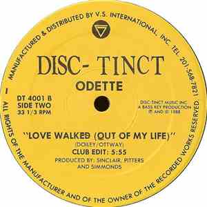 Odette - Love Walked (Out Of My Life) mp3 album