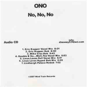 Ono - No, No, No mp3 album