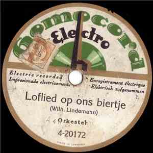Orkester - Loflied Op Ons Biertje / O - Juffrouw Donselaar mp3 album