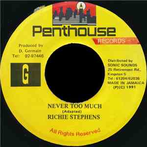 Richie Stephens - Never Too Much mp3 album