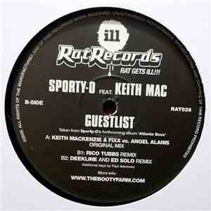 Sporty-O Feat. Keith Mac - Guestlist mp3 album