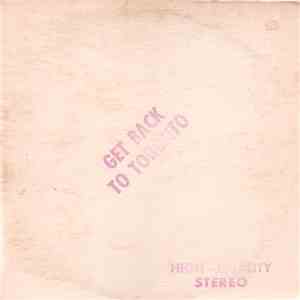 The Beatles - Get Back To Toronto mp3 album