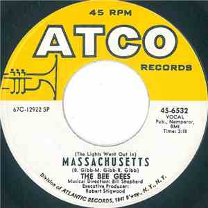 The Bee Gees - (The Lights Went Out In) Massachusetts mp3 album