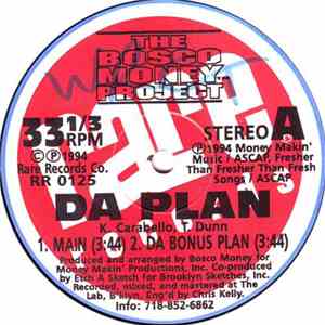The Bosco Money Project, Partyrock Wrecking Crew - Da Plan / Bringin' The House Down mp3 album