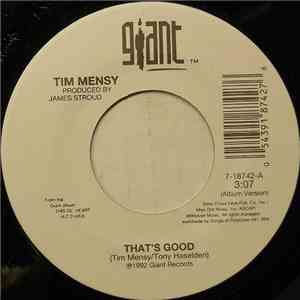 Tim Mensy - That's Good mp3 album