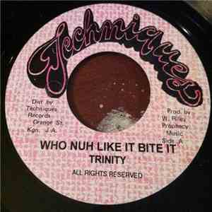Trinity  / Dave Barker  - Who Nuh Like It Bite It / Your Love Is A Game mp3 album