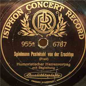 Unknown Artist - Spielmann Pustekohl Von Der Erschten / Musikus Spargel mp3 album