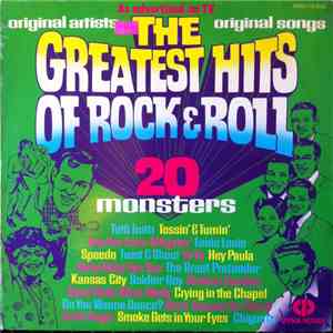Various - The Greatest Hits Of Rock & Roll - 20 Monsters mp3 album