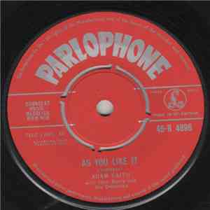 Adam Faith With John Barry And His Orchestra - As You Like It mp3 album