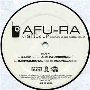 Afu-Ra - Stick Up / Hip Hop mp3 album