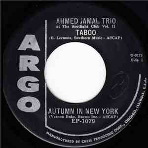 Ahmad Jamal Trio - At The Spotlight Club Vol. II mp3 album