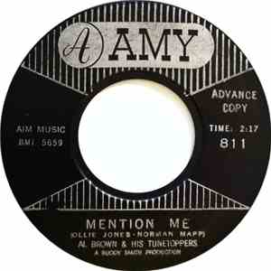 Al Brown & His Tunetoppers - Mention Me / Take Me Back mp3 album