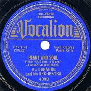 Al Donahue And His Orchestra - Heart And Soul / Clap Hands Clap Hands mp3 album