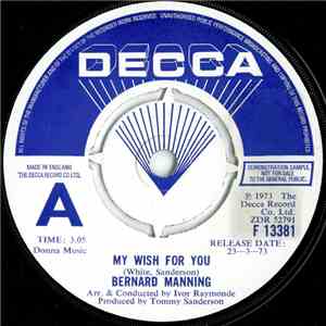 Bernard Manning - My Wish For You mp3 album