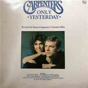 Carpenters - Only Yesterday - Richard & Karen Carpenter's Greatest Hits mp3 album